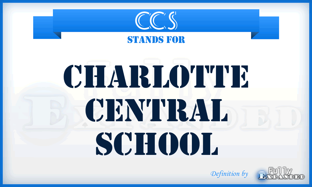 CCS - Charlotte Central School