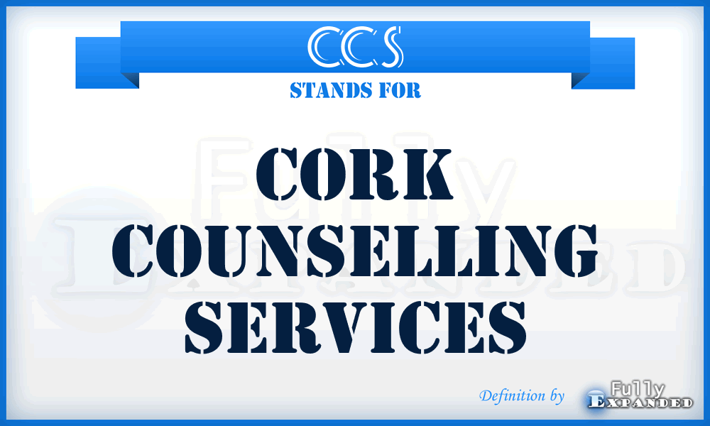 CCS - Cork Counselling Services