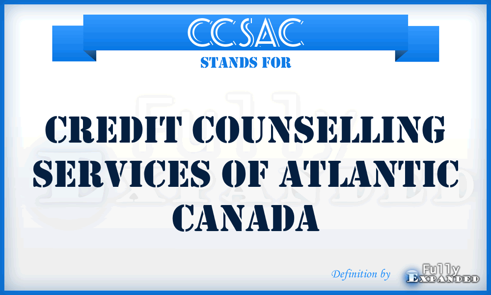 CCSAC - Credit Counselling Services of Atlantic Canada