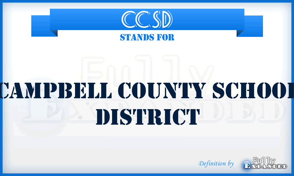 CCSD - Campbell County School District