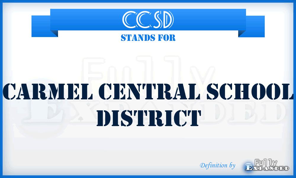 CCSD - Carmel Central School District