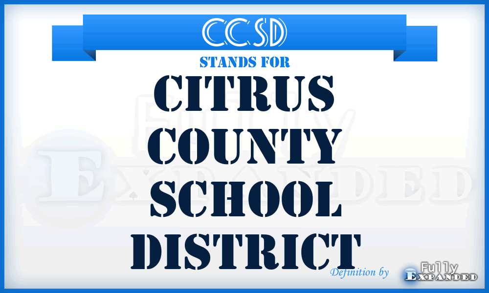 CCSD - Citrus County School District