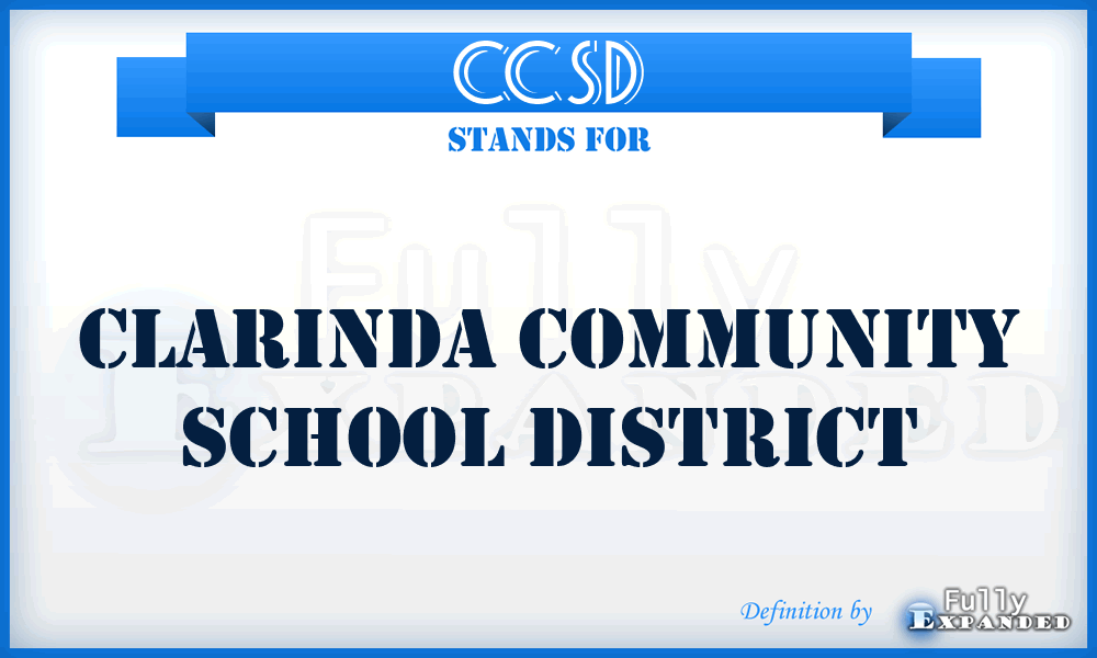 CCSD - Clarinda Community School District