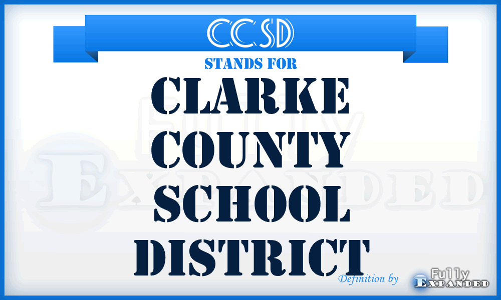 CCSD - Clarke County School District