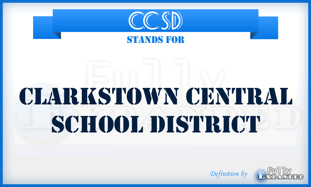 CCSD - Clarkstown Central School District
