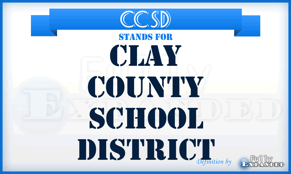 CCSD - Clay County School District