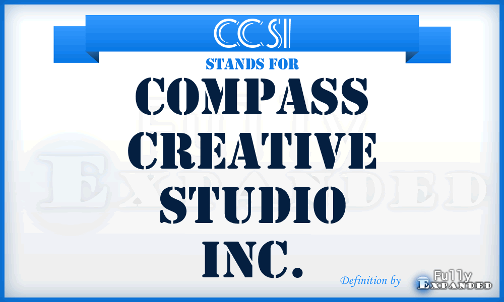CCSI - Compass Creative Studio Inc.