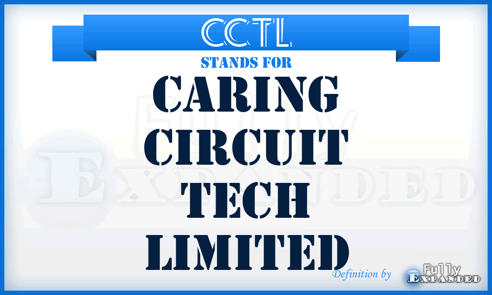 CCTL - Caring Circuit Tech Limited