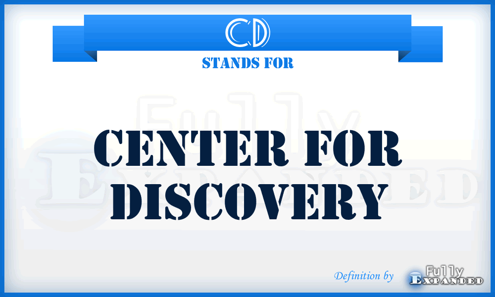 CD - Center for Discovery