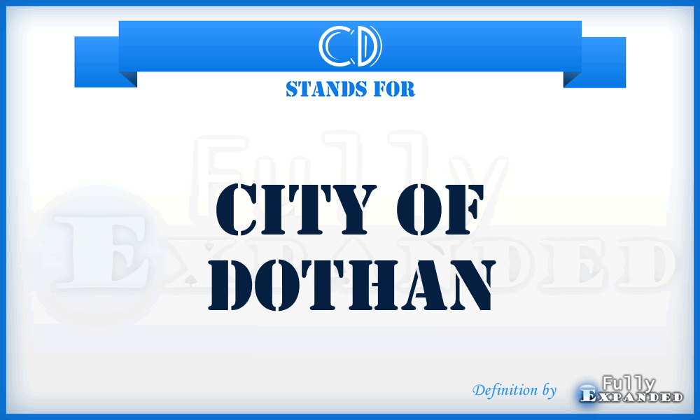 CD - City of Dothan