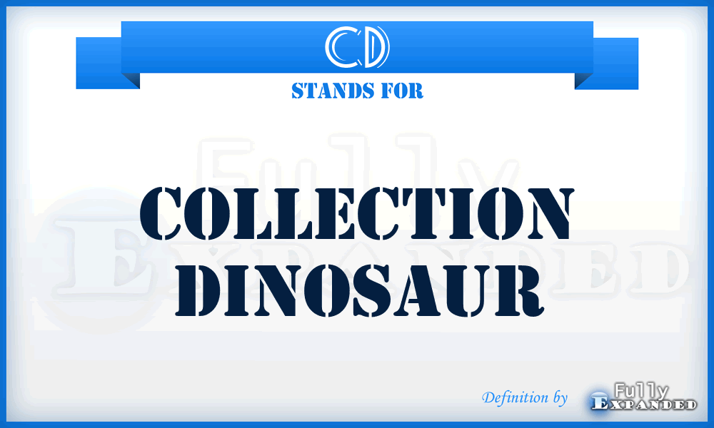 CD - Collection Dinosaur