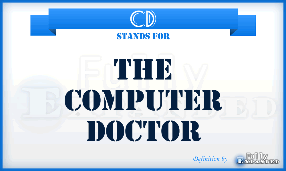 CD - The Computer Doctor