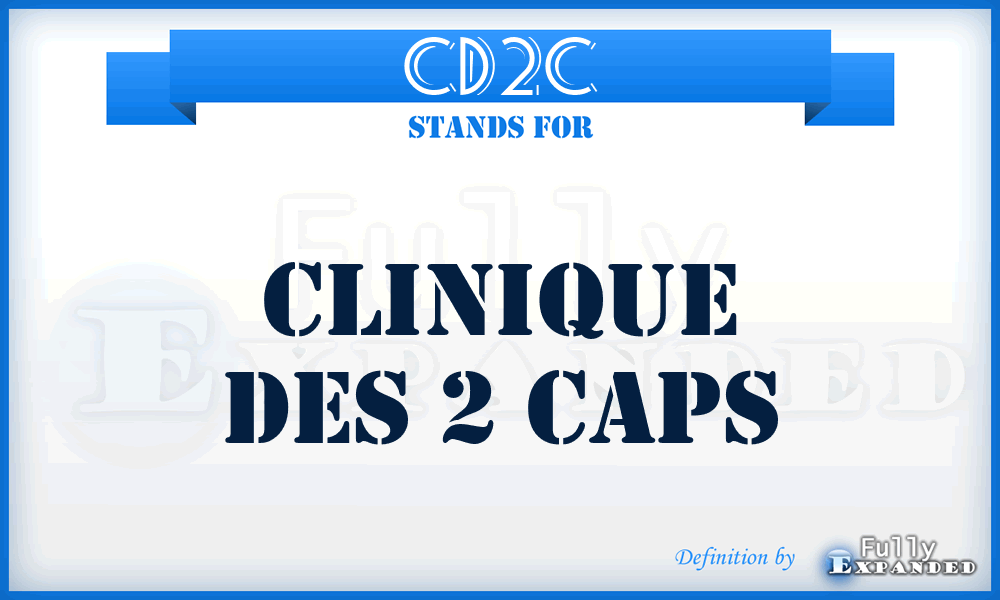 CD2C - Clinique Des 2 Caps