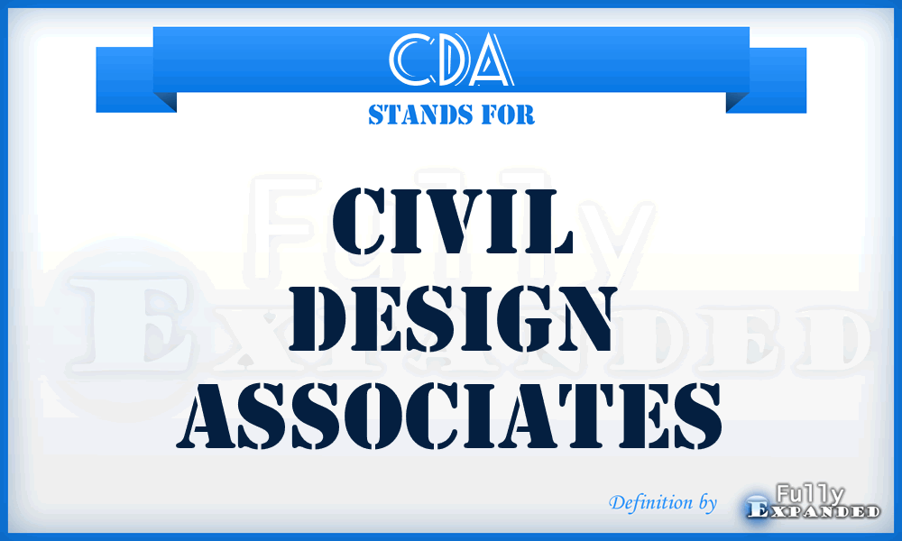 CDA - Civil Design Associates