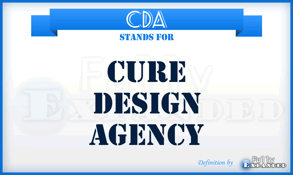 CDA - Cure Design Agency