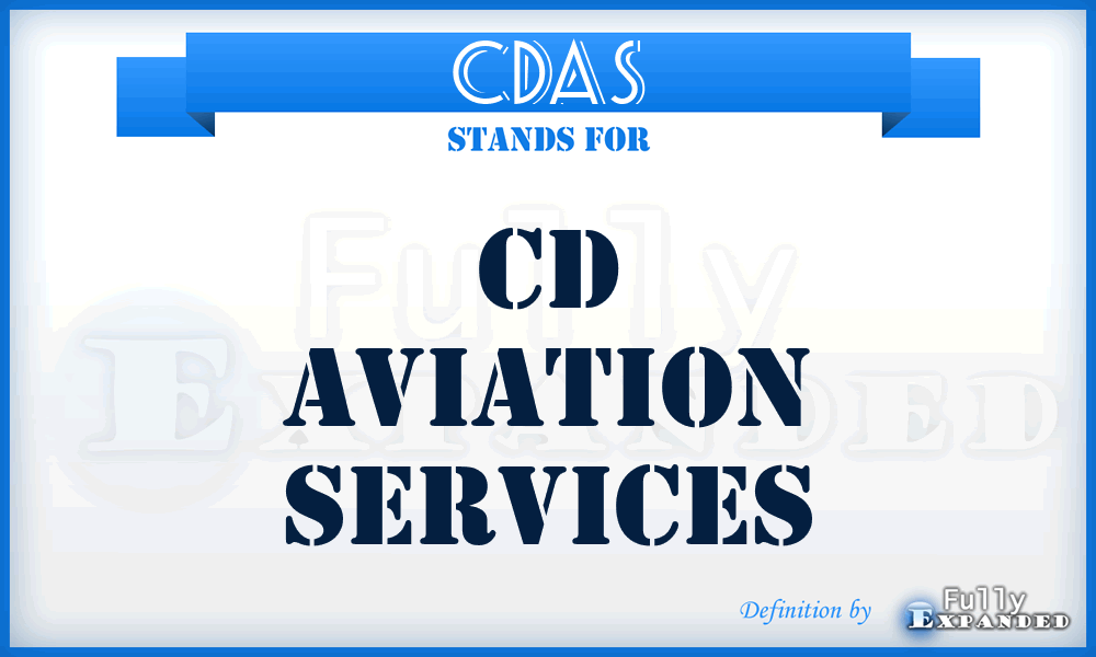 CDAS - CD Aviation Services