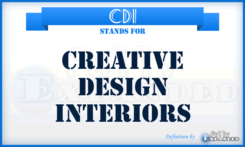 CDI - Creative Design Interiors