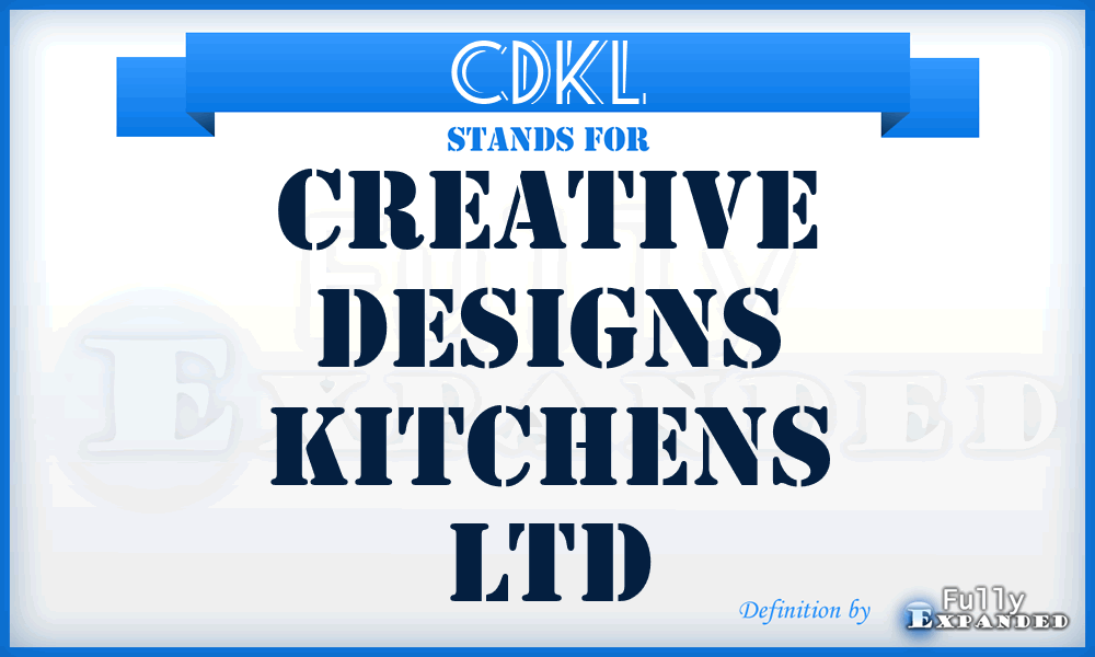 CDKL - Creative Designs Kitchens Ltd