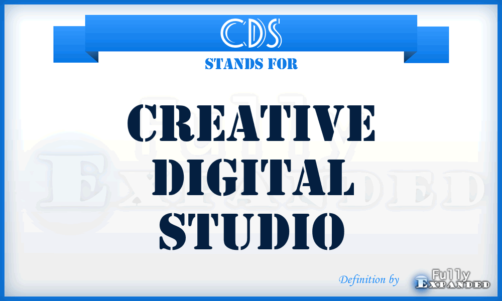 CDS - Creative Digital Studio