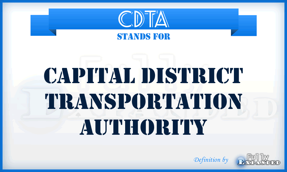 CDTA - Capital District Transportation Authority