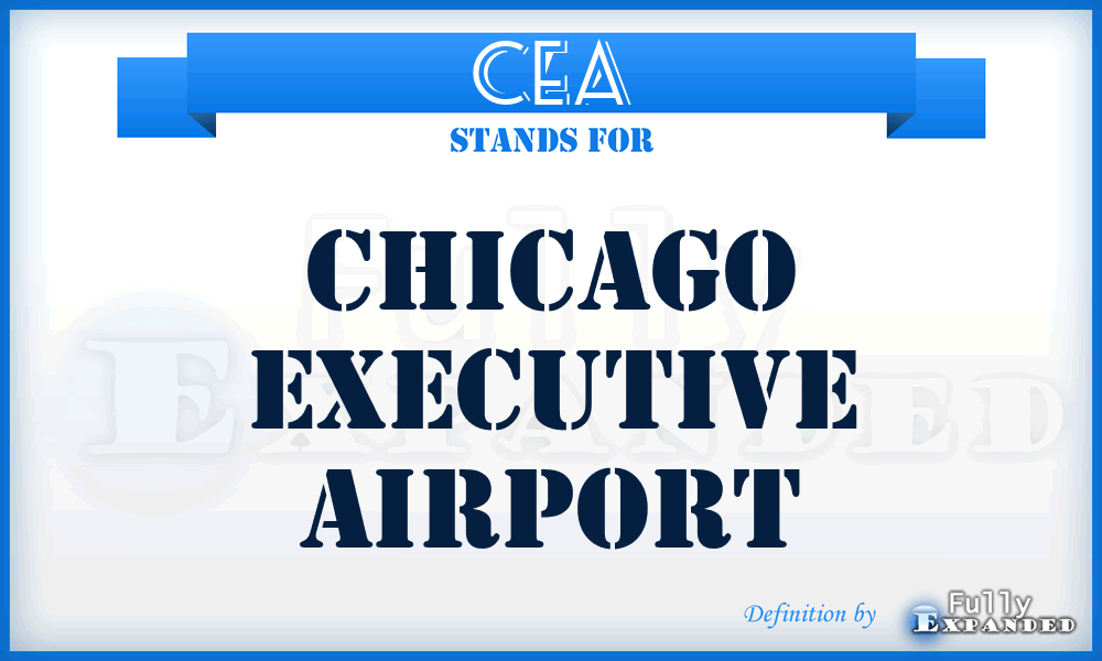 CEA - Chicago Executive Airport