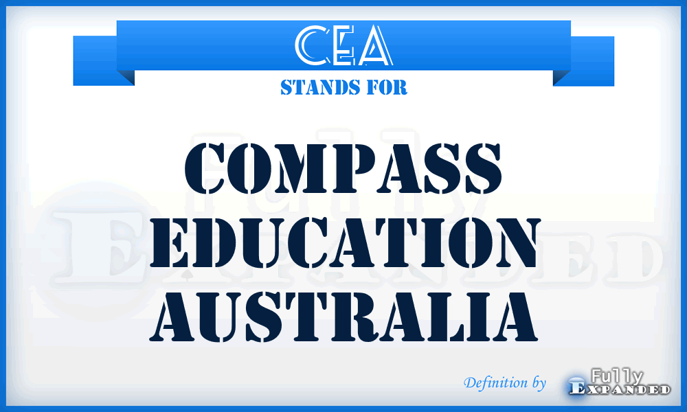 CEA - Compass Education Australia