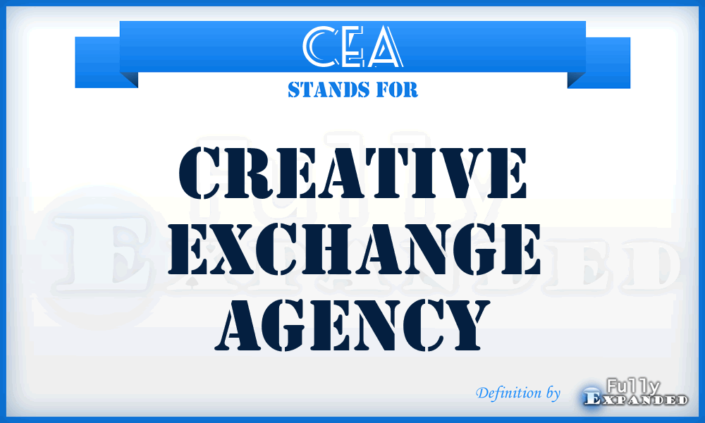 CEA - Creative Exchange Agency