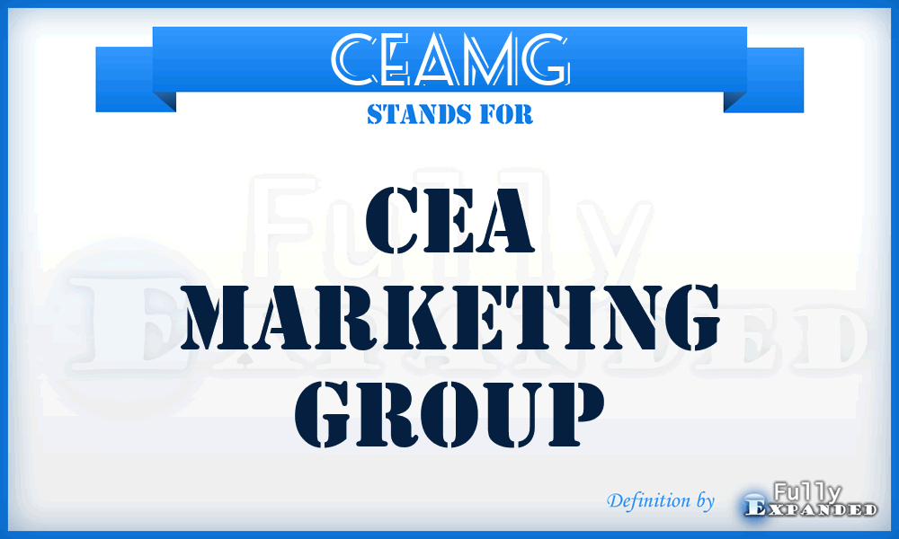 CEAMG - CEA Marketing Group