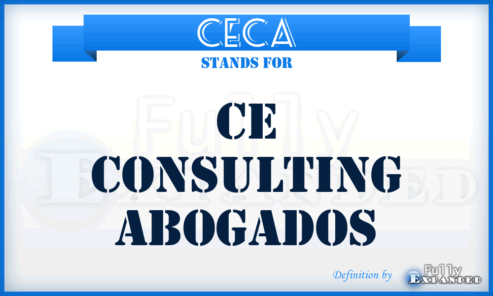 CECA - CE Consulting Abogados