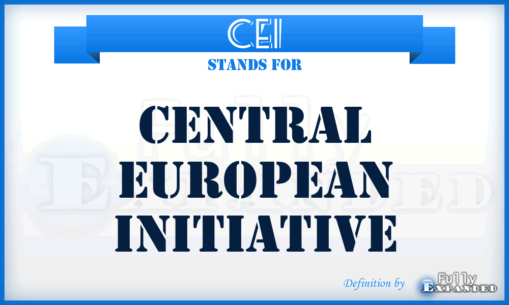 CEI - Central European Initiative
