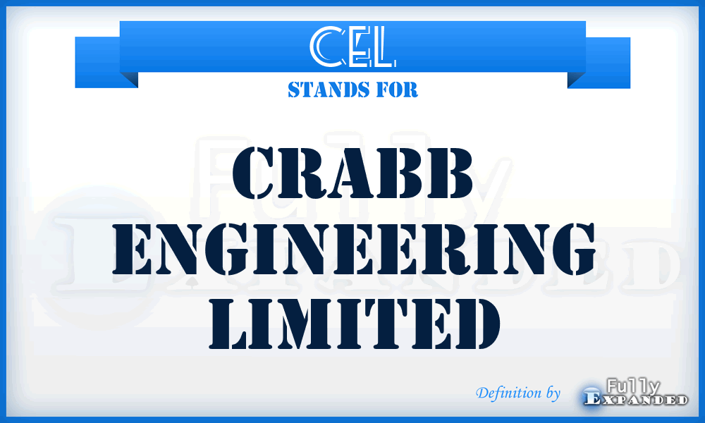 CEL - Crabb Engineering Limited