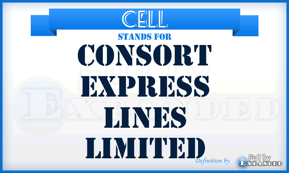 CELL - Consort Express Lines Limited