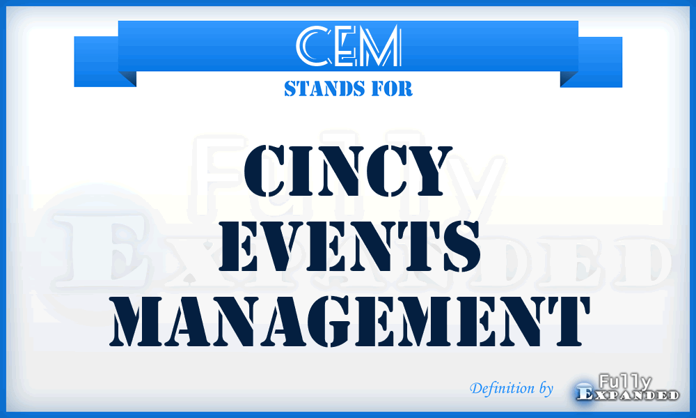 CEM - Cincy Events Management