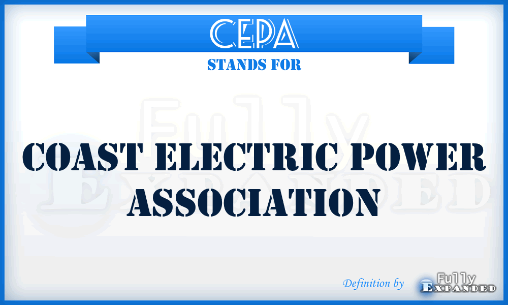 CEPA - Coast Electric Power Association