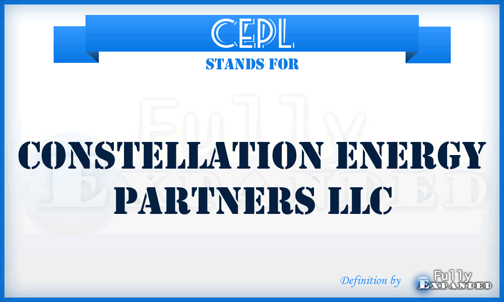 CEPL - Constellation Energy Partners LLC