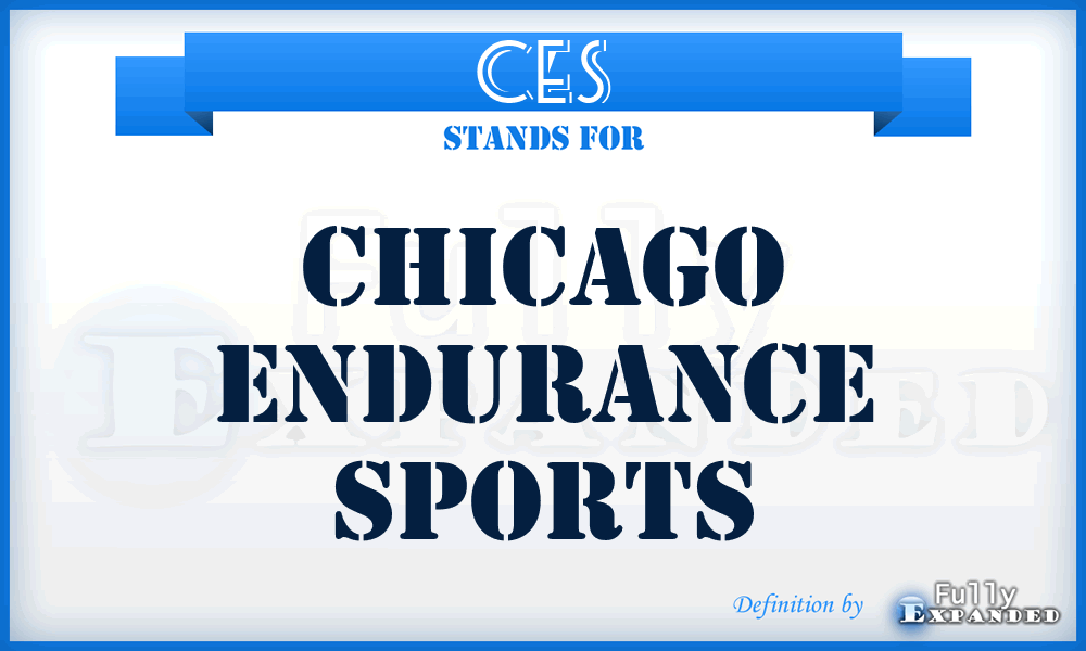 CES - Chicago Endurance Sports