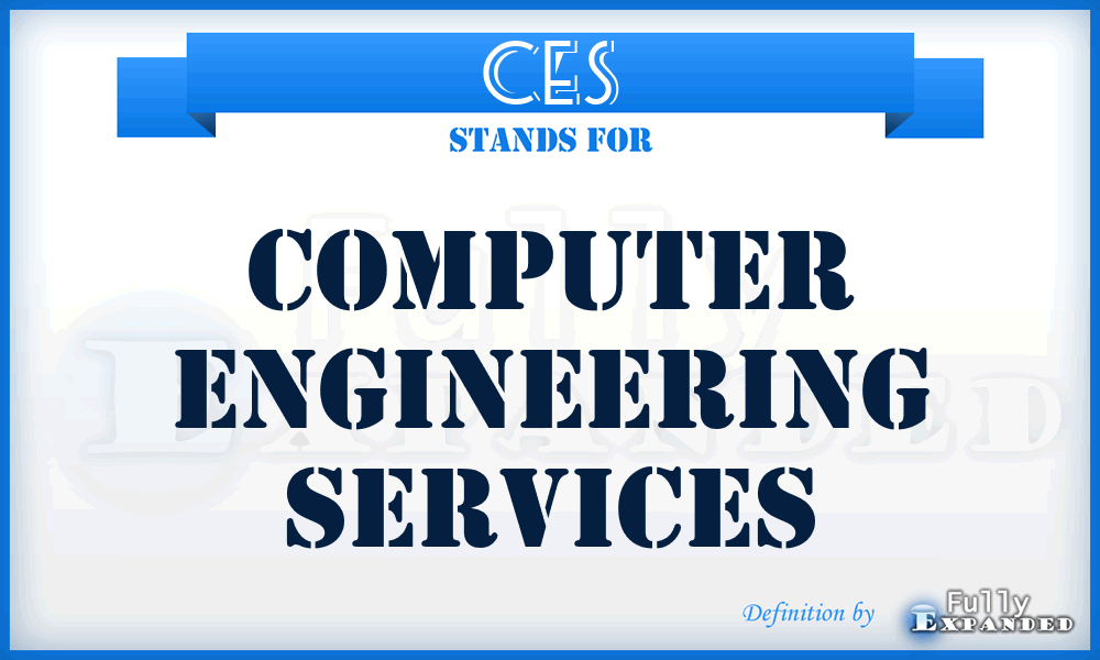 CES - Computer Engineering Services