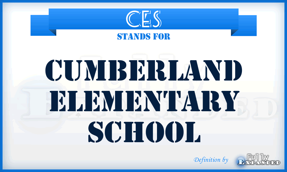 CES - Cumberland Elementary School
