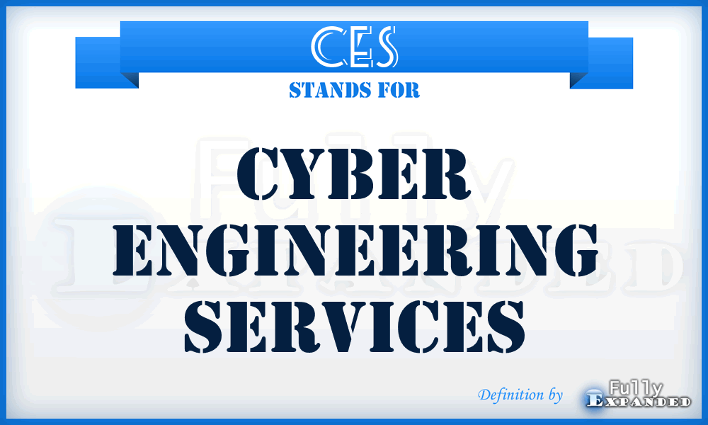 CES - Cyber Engineering Services