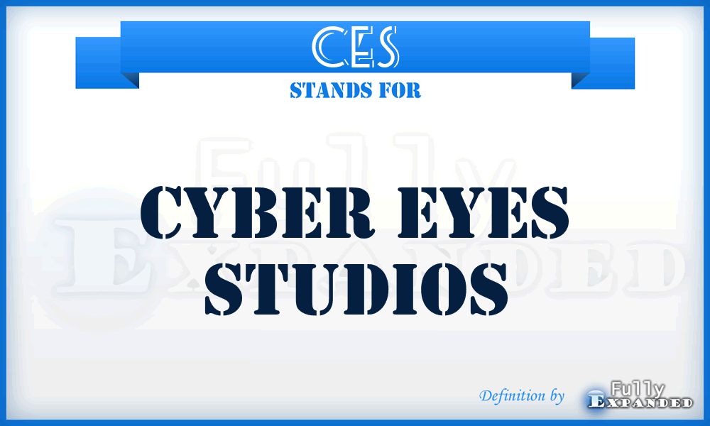 CES - Cyber Eyes Studios