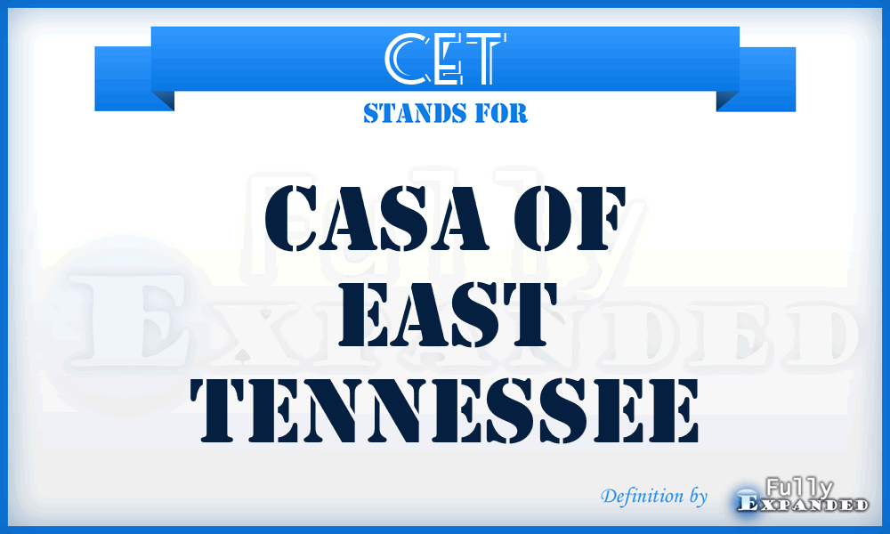 CET - Casa of East Tennessee