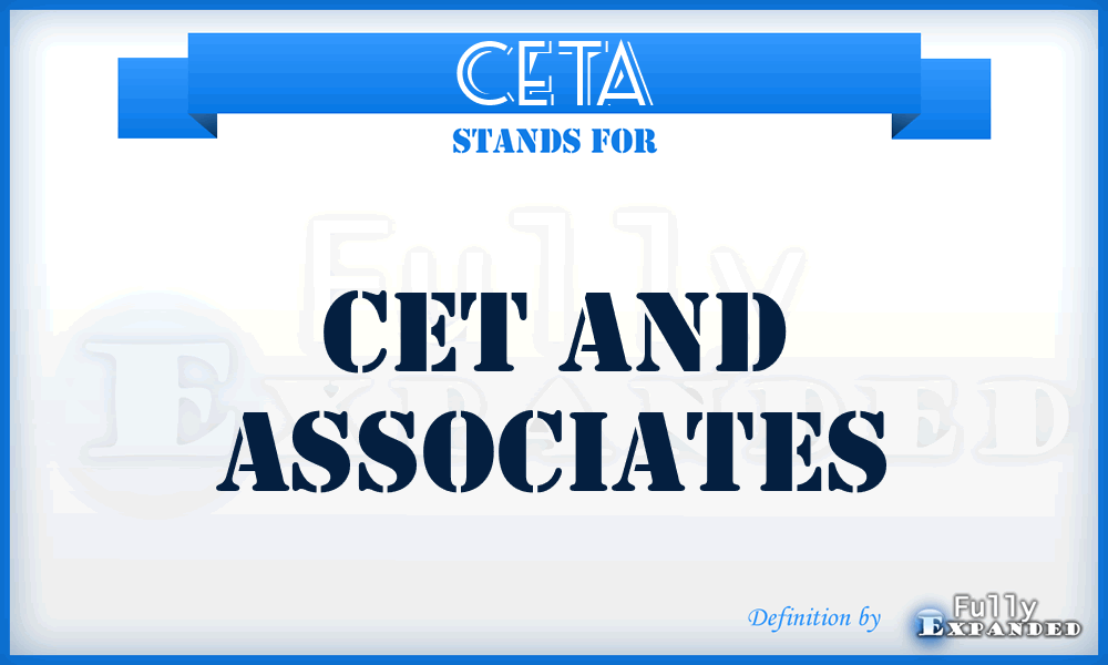 CETA - CET and Associates