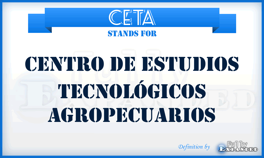 CETA - Centro de Estudios Tecnológicos Agropecuarios