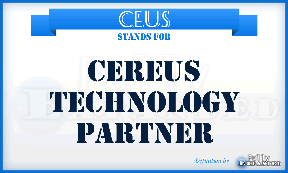 CEUS - Cereus Technology Partner