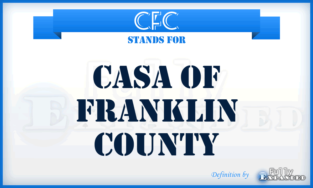 CFC - Casa of Franklin County