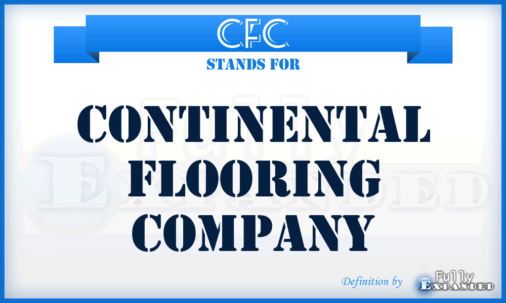 CFC - Continental Flooring Company