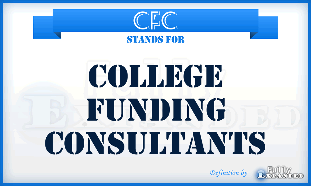 CFC - College Funding Consultants