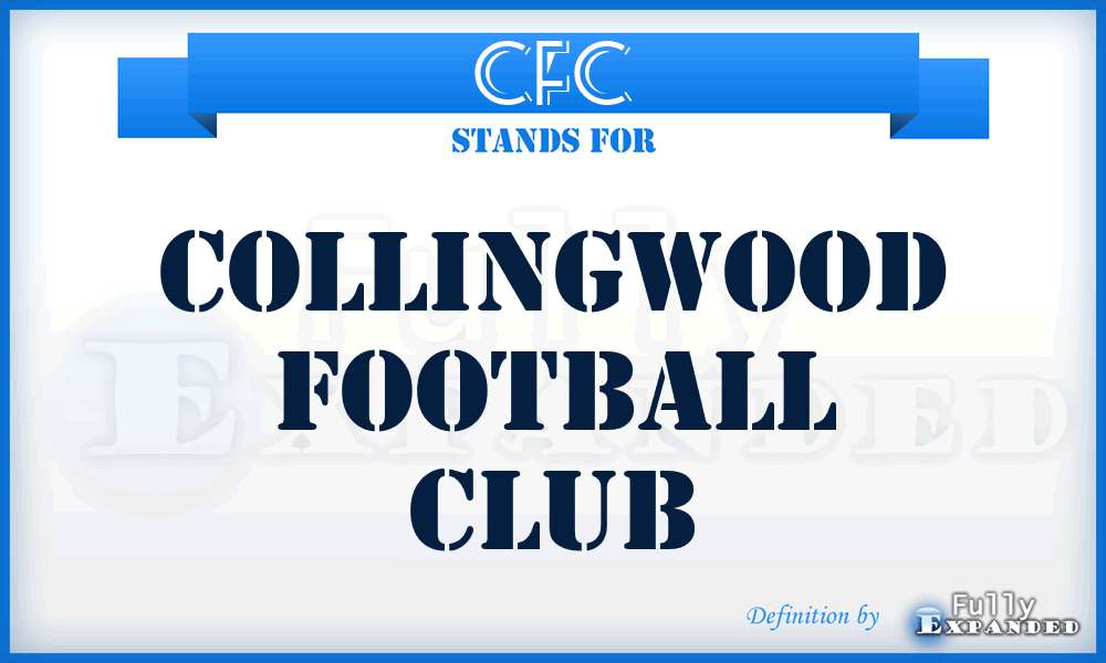 CFC - Collingwood Football Club