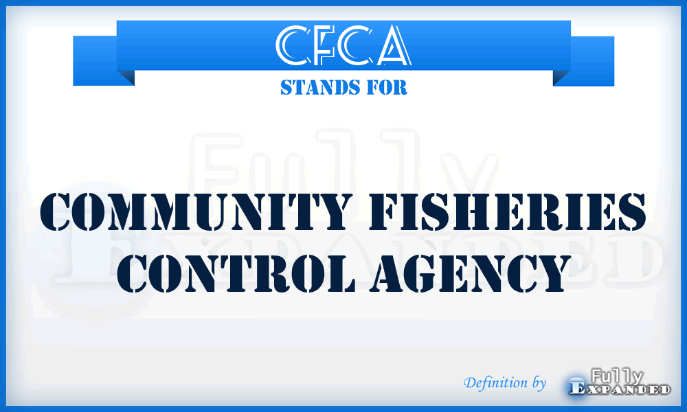 CFCA - Community Fisheries Control Agency