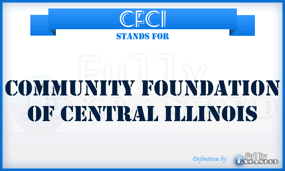 CFCI - Community Foundation of Central Illinois